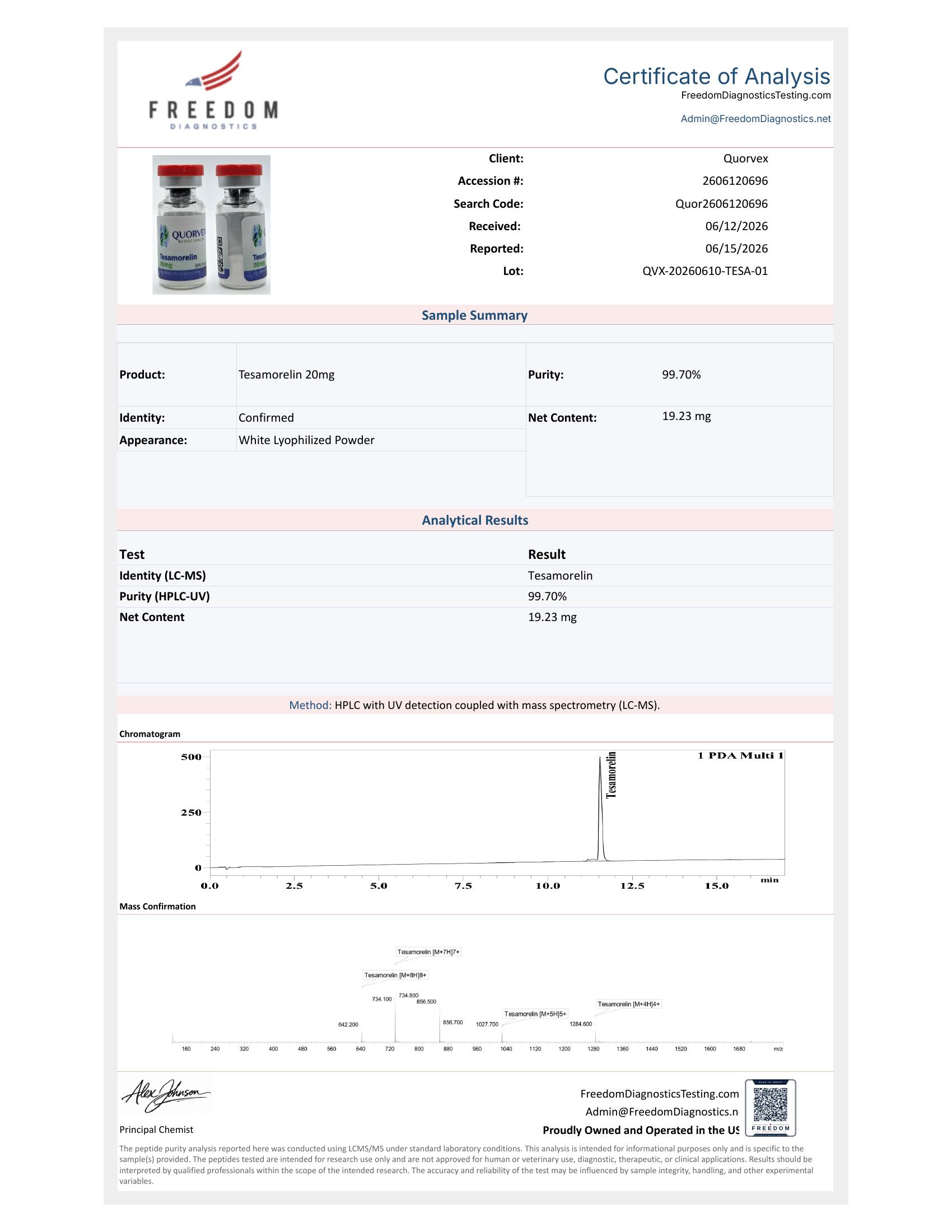 Tesamorelin 20mg - Image 2